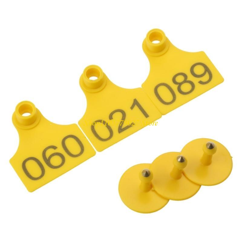 C4DF Numbered Plastics Livesto - Livestock Ear Tag reseña y precio