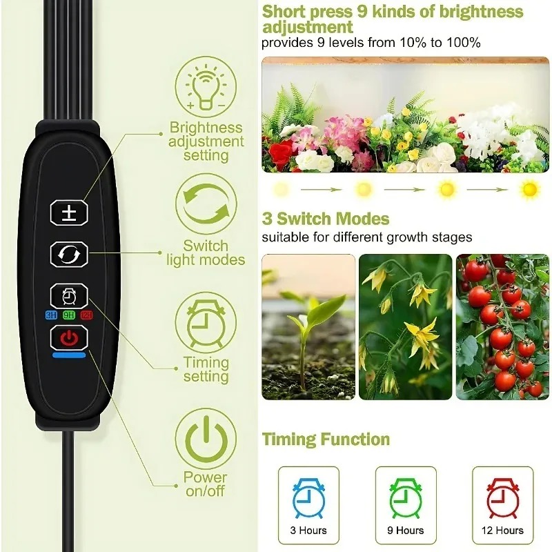 Plant Grow Light LED Cultivati - Plant Growth Regulator reseña y precio