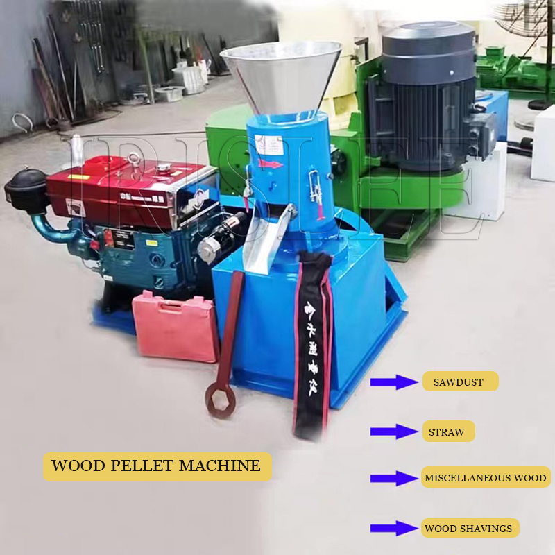60-80Kg/H Diesel Wood Pellet M - Wood Pellet Making Machine reseña y precio