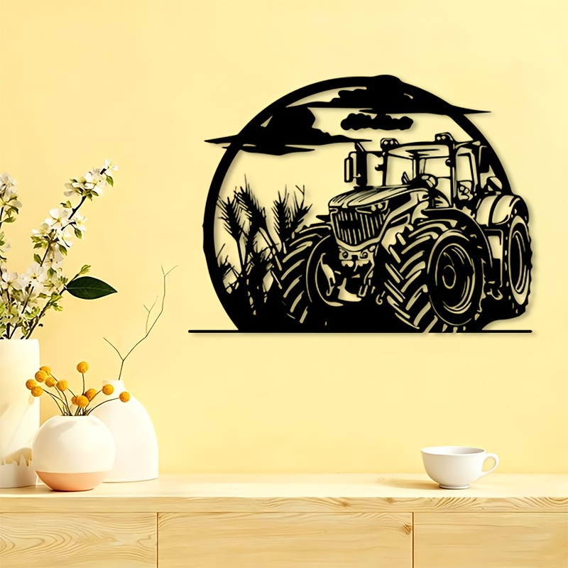 Brand Rustic Tractor Metal Wal - Agriculture Farm House reseña y precio