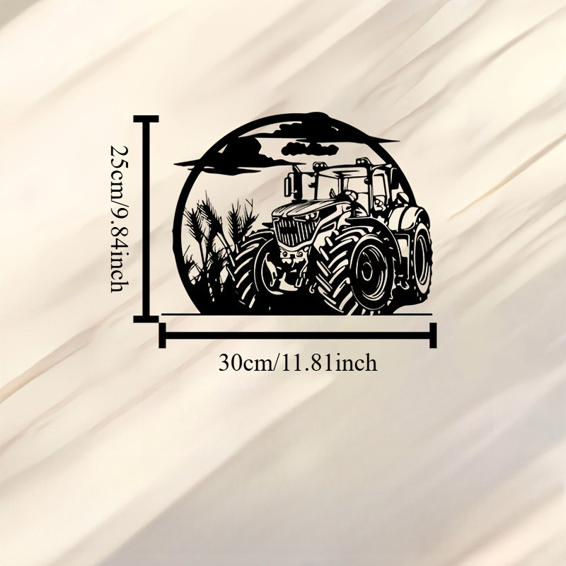 Brand Rustic Tractor Metal Wal - Agriculture Farm House reseña y precio