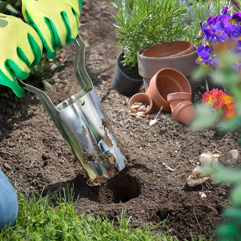 1-5PCS Handle Seedling Transpl - Vegetable Transplanter reseña y precio