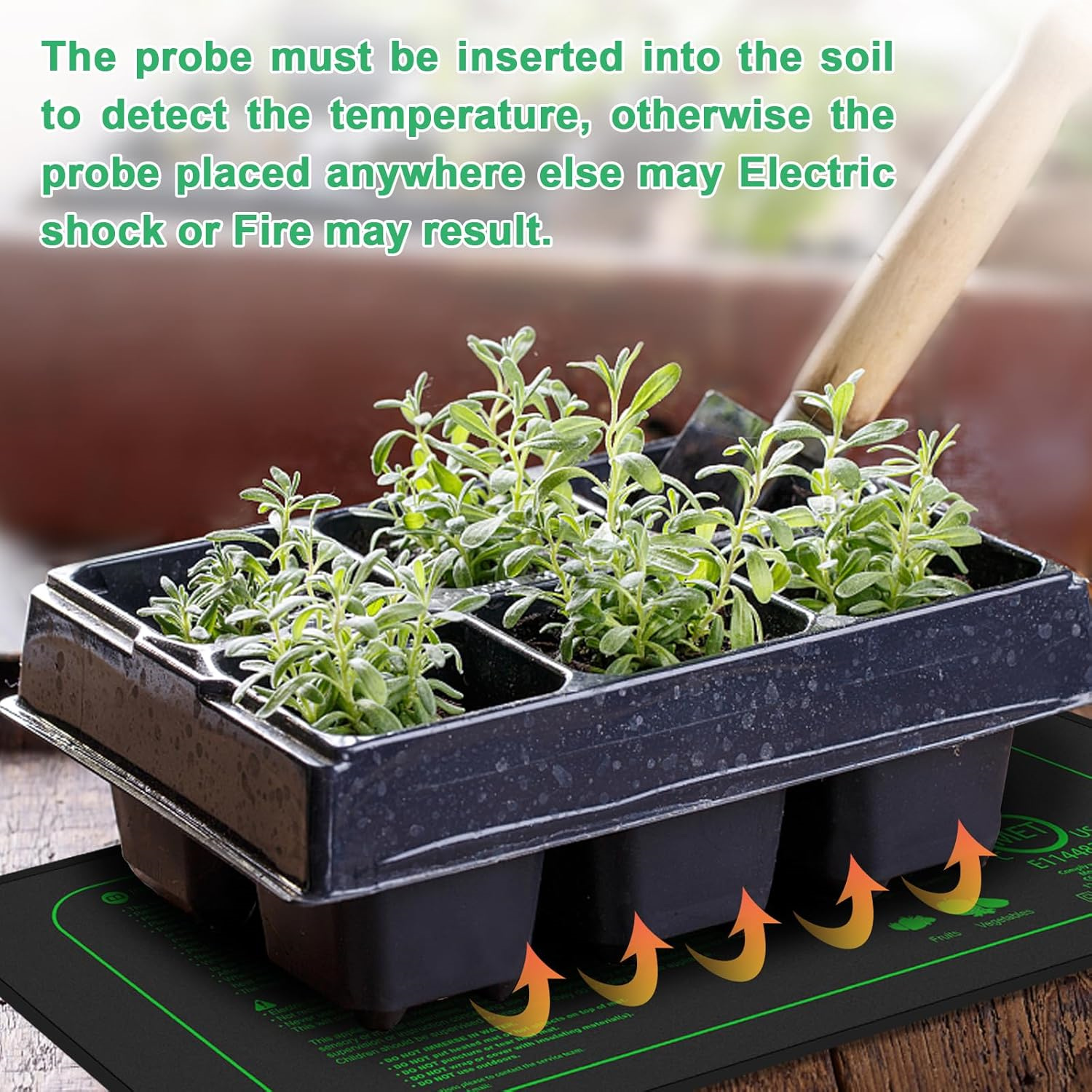 Seedling Heat Mat With Digital - Plant Growth Regulator reseña y precio