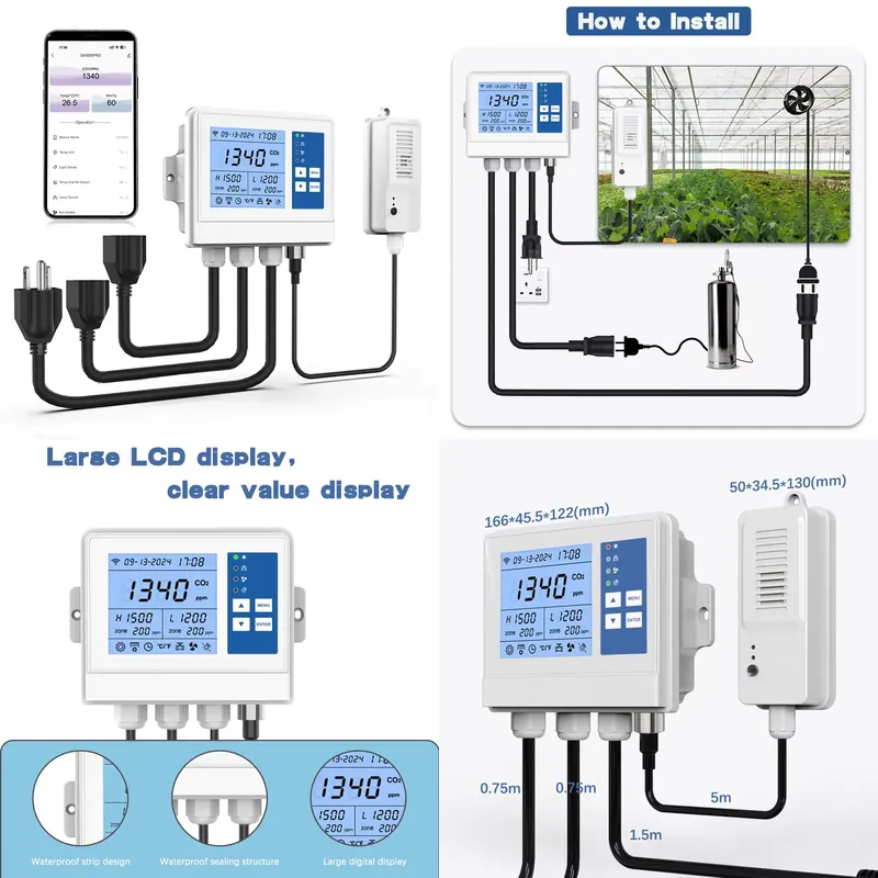 Smart Climate Controller Wifi  - Agriculture Farming Usa reseña y precio