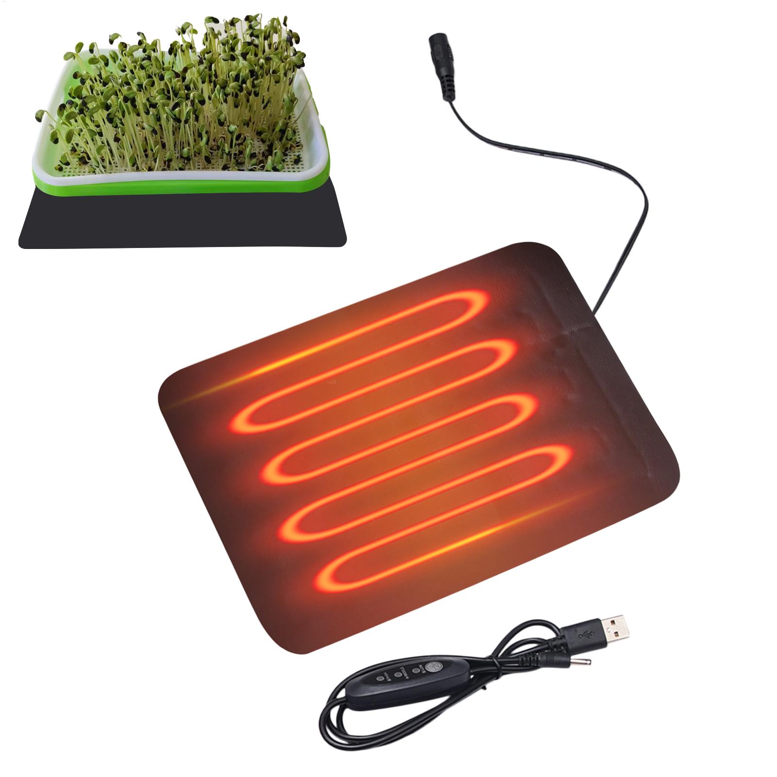8.5W Seedling Heat Mat 5V 2A P - Plant Growth Regulator reseña y precio