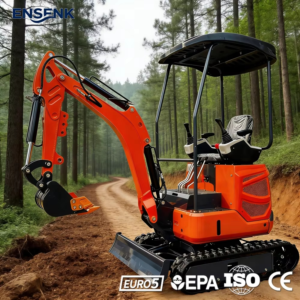Mini Excavator For Constructio - Farming Agriculture Tools reseña y precio