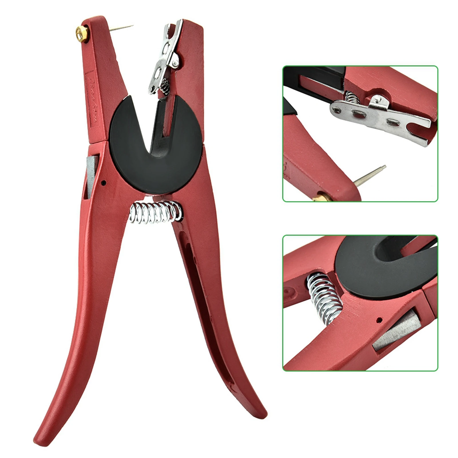 Red Alloy Ear Tag Plier for Li - Livestock Ear Tag reseña y precio