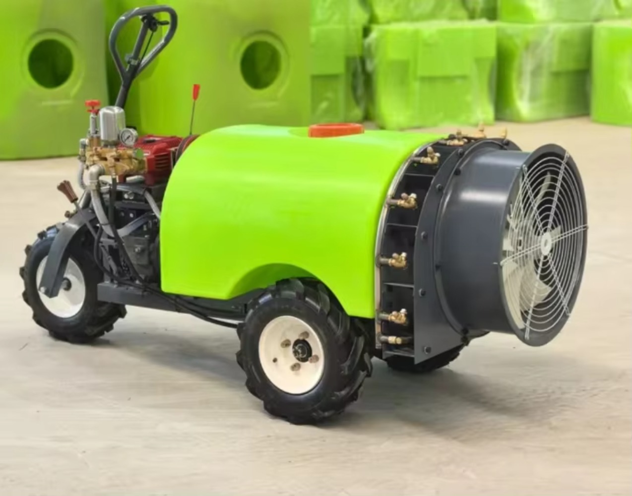 Self-Propelled Air-Driven Spra - Orchard Sprayer Tractor reseña y precio