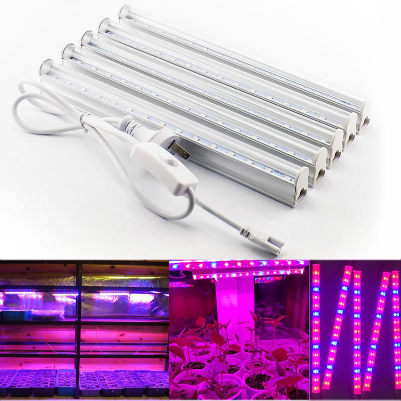 1/5pcs Led plant Grow Light T5 - Vegetable Transplanter reseña y precio