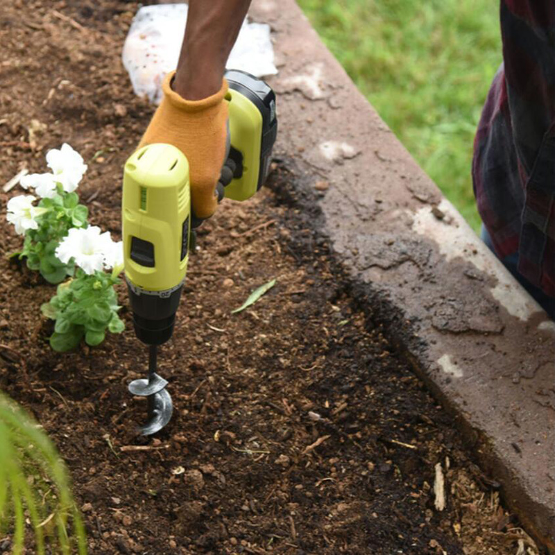 Garden Earth Auger Spiral Dril - Vegetable Transplanter reseña y precio