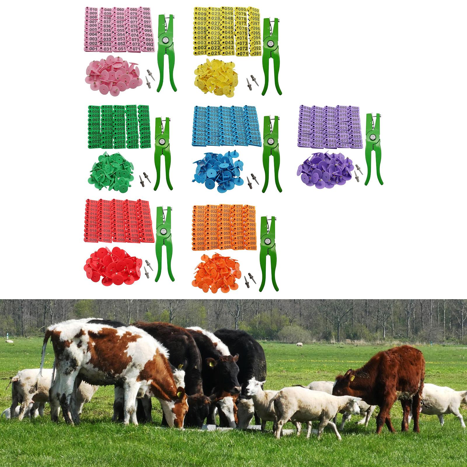 Livestock Animal ID Numbered E - Livestock Ear Tag reseña y precio