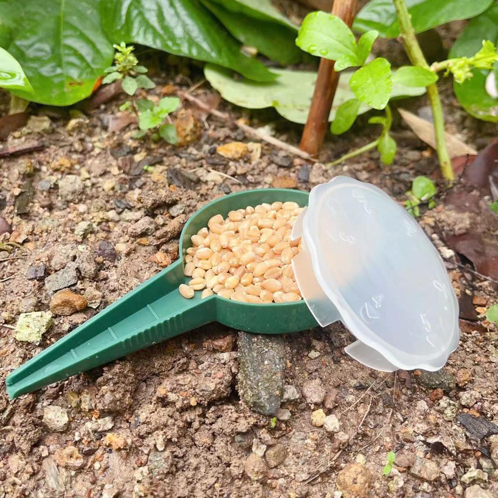 Manual Seed Spreader 5-Speed A - Manual Seeder Hand reseña y precio