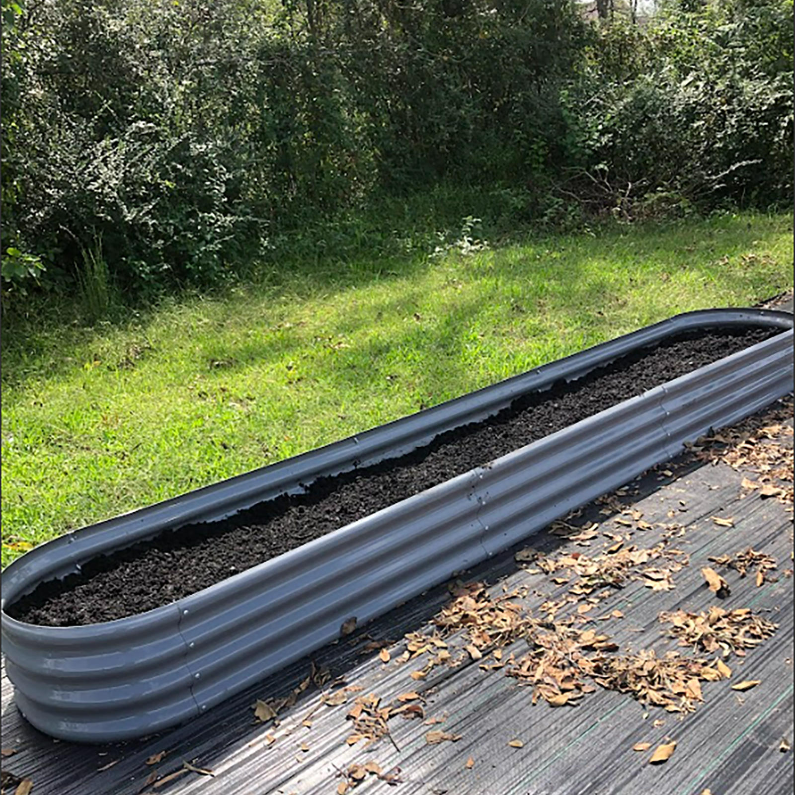 12x2x1FT Galvanized Raised Gar - Vegetable Transplanter reseña y precio