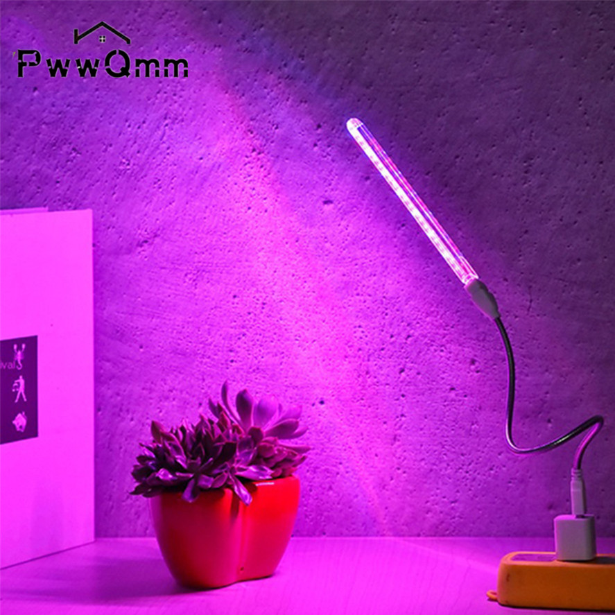 PwwQmm LED Plant Grow Lamp USB - Plant Growth Regulator reseña y precio