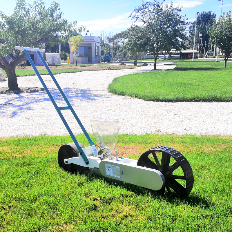 Single row hand push small man - Manual Seeder Hand reseña y precio