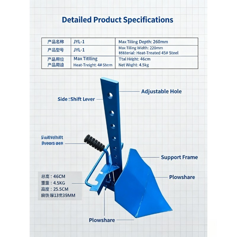 Adjustable Mini Plow Head Farm - Agriculture Farming Hand Tools reseña y precio