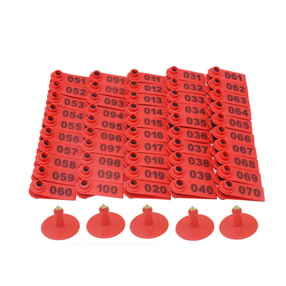 No. 001-100 Livestock Sheep Ea - Livestock Ear Tag reseña y precio
