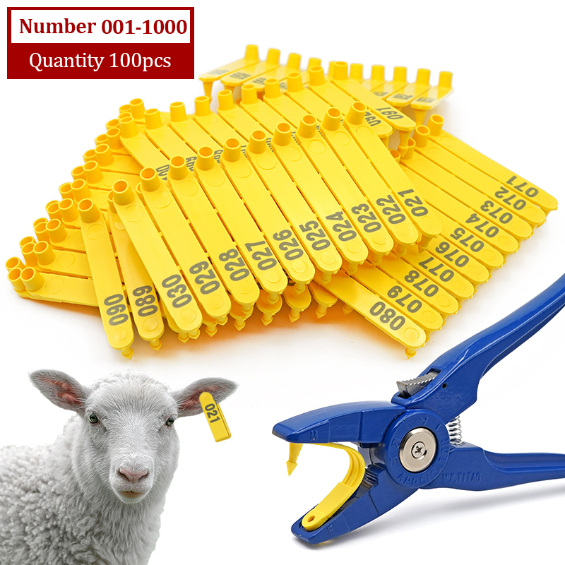 Livestock Animal Goat Ear Tag  - Livestock Ear Tag reseña y precio