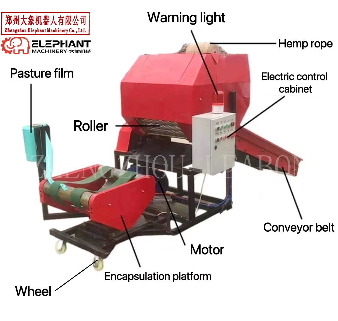 Mini Round Silage hay Baler Wr - Silage Baler Machine reseña y precio